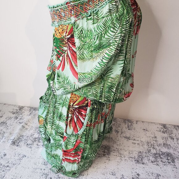 Desigual Spain Cute Beach Spring/Summer Tropical Shorts Suit Romper - Picture 2 of 14